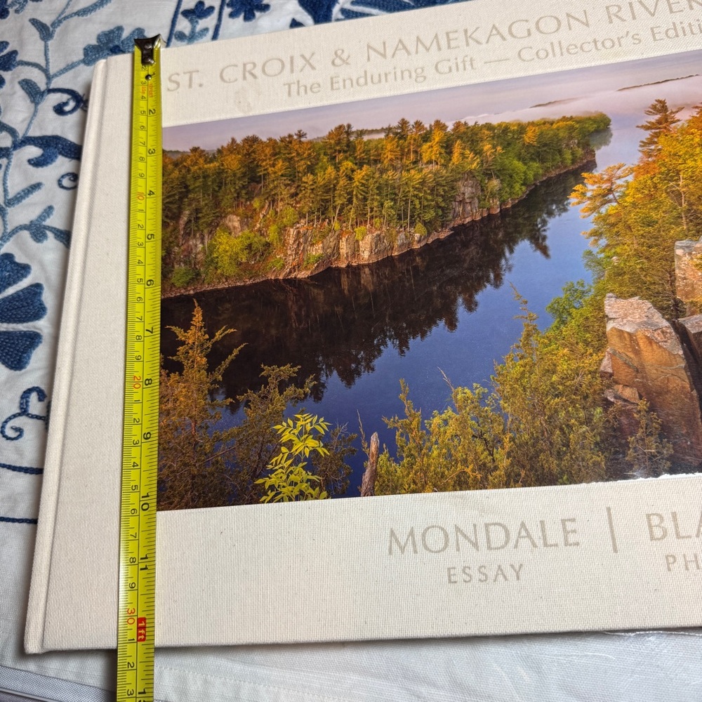 MN Picture Book ST. CROIX & NAMEKAGON RIVERS 2018 Limited Signed Craig Blacklock - Picture 10 of 12